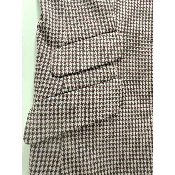 Rag & Bone Slade Blazer Pink Houndstooth Button Front Jacket NWOT Sz 4 - Picture 9 of 12